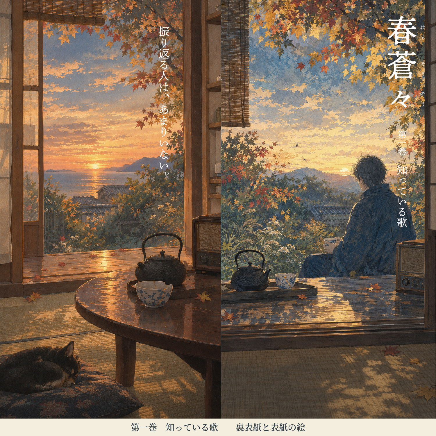 第一巻 表紙と裏表紙
